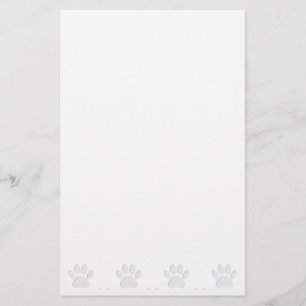 Papierausschnitt Dog-Druck Briefpapier