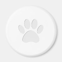 Papierausschnitt Dog-Druck