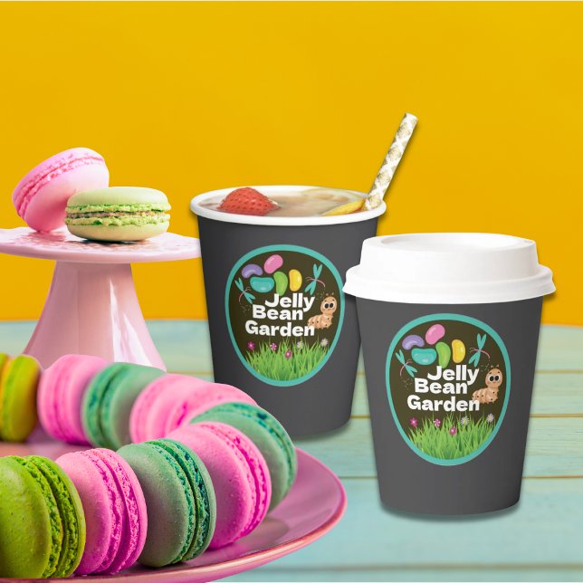 Papierbecher-Oster-Jelly-Bean-Gartenparty Pappbecher (Von Creator hochgeladen)