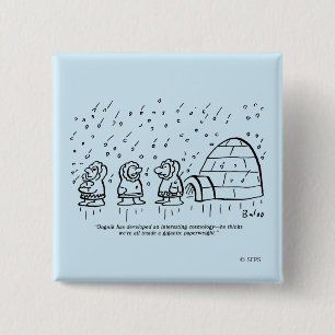 Papierbeschwerer Button