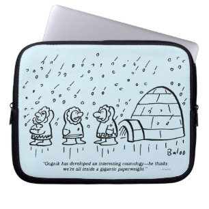 Papierbeschwerer Laptopschutzhülle