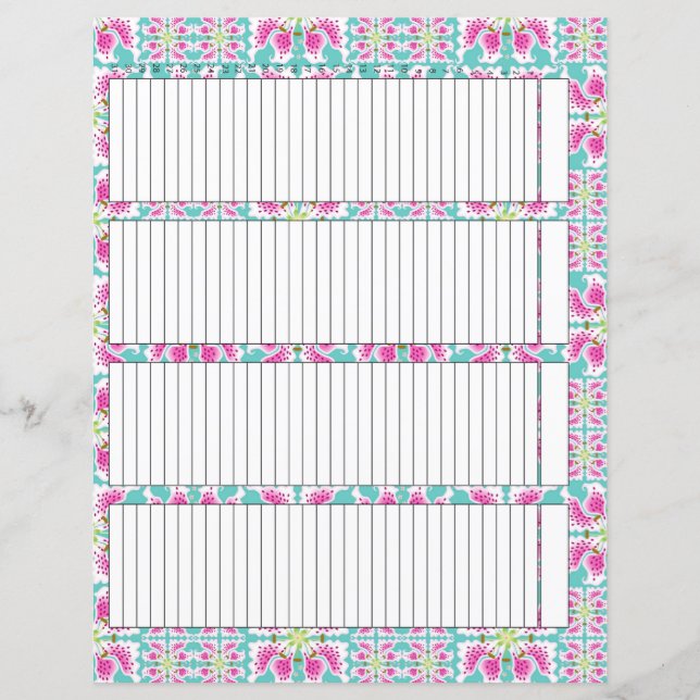 Papierblatt (Vorderseite)