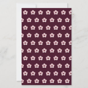 Papierblatt für Kirschblüten