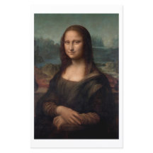 PAPIERBLATT: LEONARDO DA VINCI: DIE MONA LISA