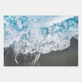 Papierblätter für Beach Vibes Geschenkpapier Set