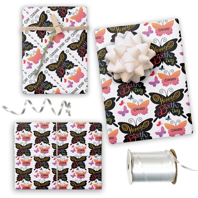 Papierblätter für Daughter Geschenkpapier Set (Von Creator hochgeladen)