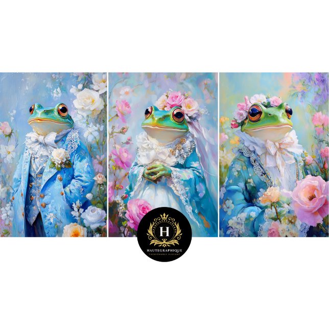 Papierblätter für Froschfräse Geschenkpapier Set (Von Creator hochgeladen)