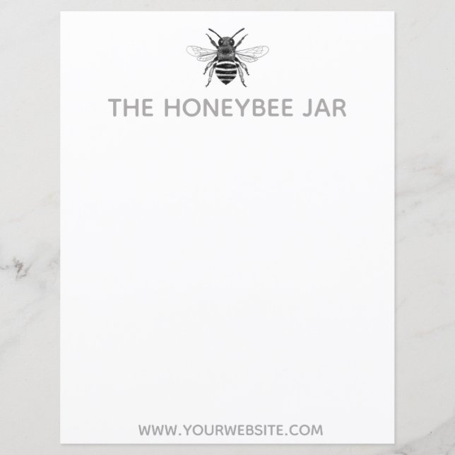 Papierblätter - The Honeybee Jar (Vorderseite)