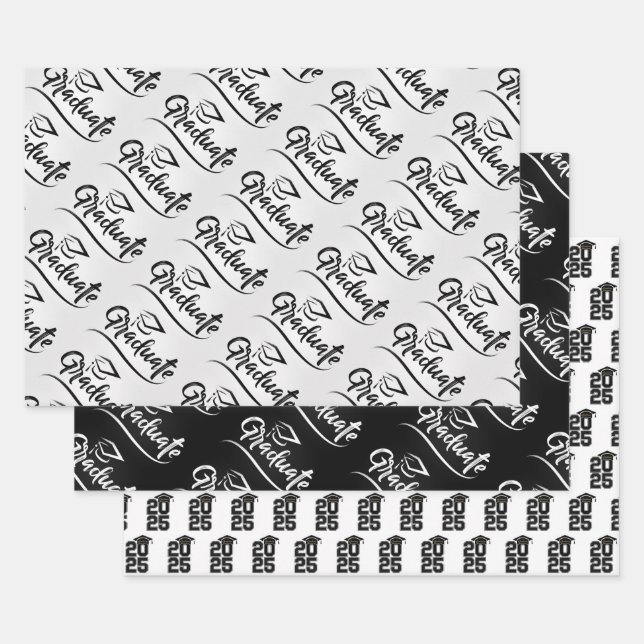 Papierblätter zum Abwracken 2025 Geschenkpapier Set (Set)