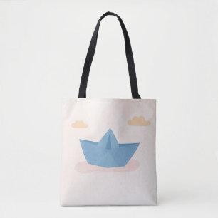 Papierboot-Tasche – Minimales & süßes Design
