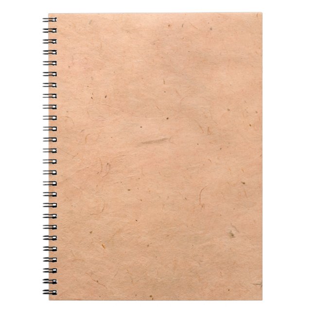 Papierbraun, handgefertigt notizblock (Vorderseite)