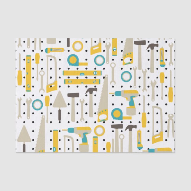 Papiere für Hardware und Bauwerkzeuge Seidenpapier (Vorderseite)