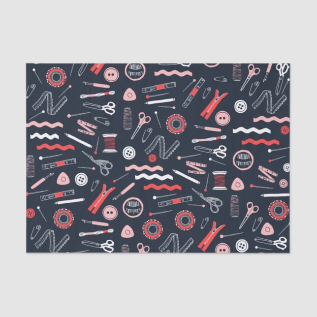 Papiere für Nähzubehör Seidenpapier (Vorderseite)