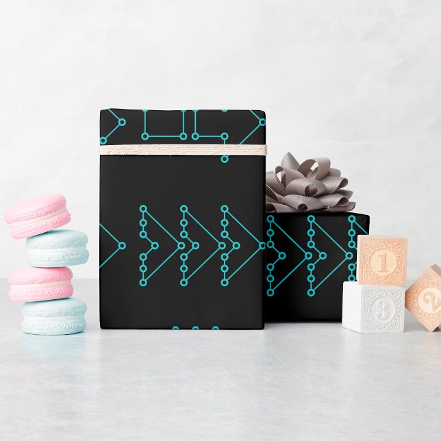 Papiere zum Entfernen gepunkteter Pfeile Geschenkpapier (Von Creator hochgeladen)