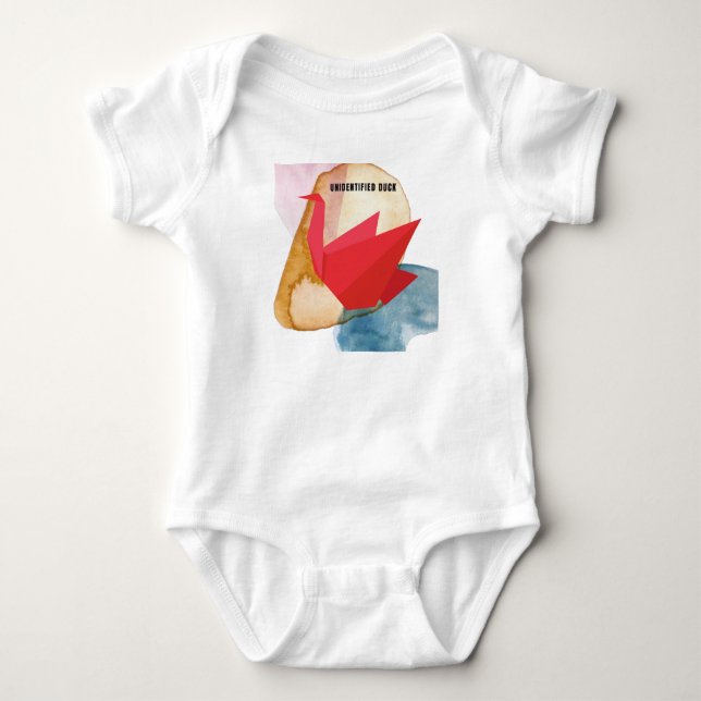 Papierente Grace Baby Strampler (Vorderseite)