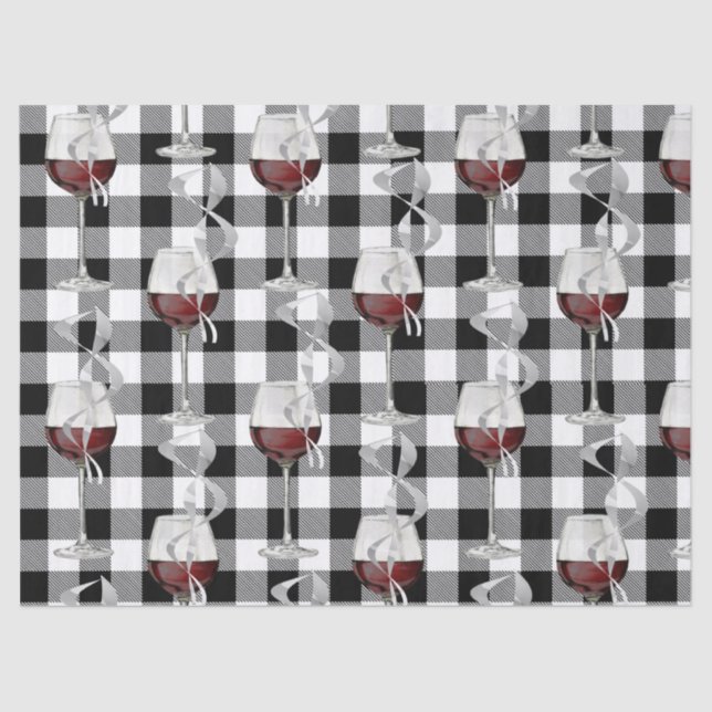 Papierfabrik Tissue Farmhouse trifft zeitgenössisc Seidenpapier (Vorderseite)