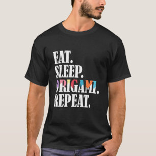 Papierfaltung des Origami Master 3 T-Shirt