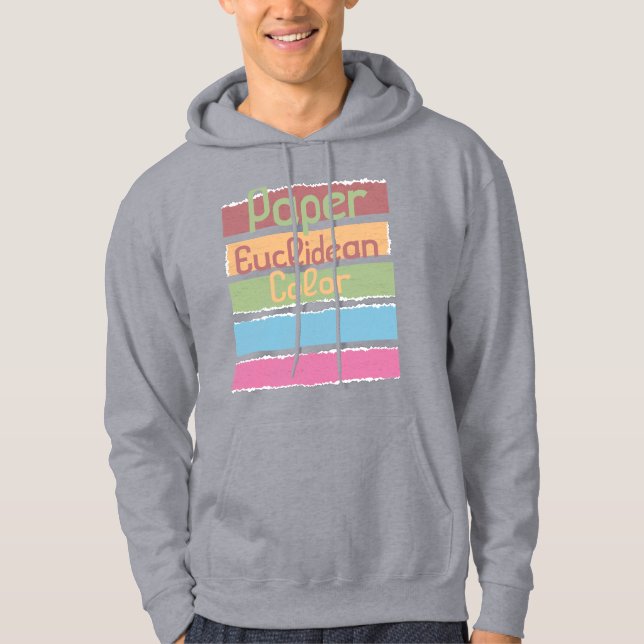 Papierfarbe Hoodie (Vorderseite)