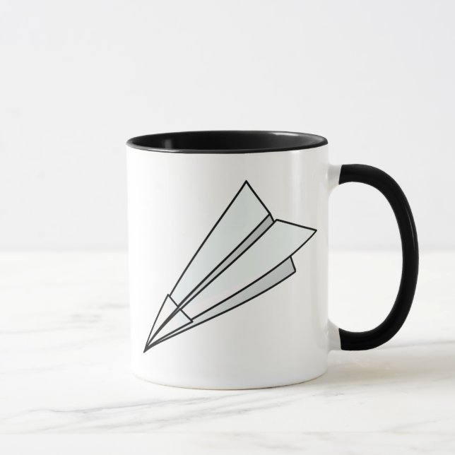 PapierFlugzeug Tasse (Rechts)