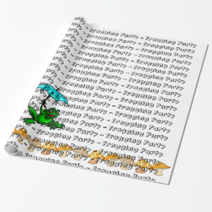 Papierfräsen Party Mushroom Geschenkpapier