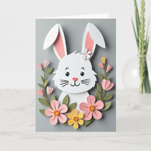 Papierfreund Florale Kunstkarte Karte