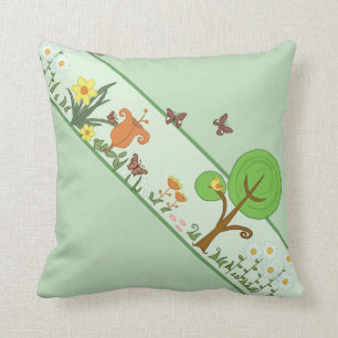 Papierfrühling Kissen