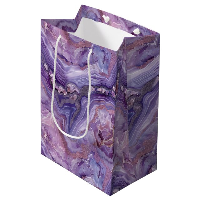 Papiergeschenktüte Mittlere Geschenktüte (Vorderseite Schrägansicht)