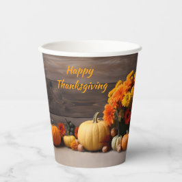 Papiergruppen für herkömmliche Erntedank Pappbecher