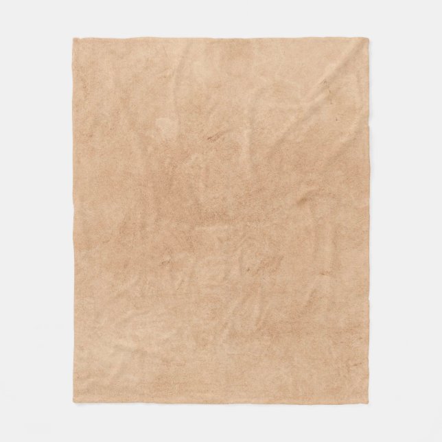 Papierhalbpapier Fleecedecke (Vorderseite)