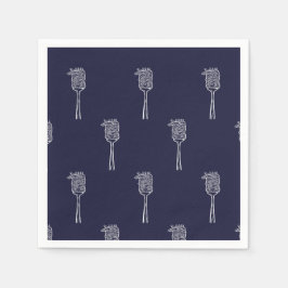 Papierhandtücher - Pasta Lover - Spaghetti Serviette