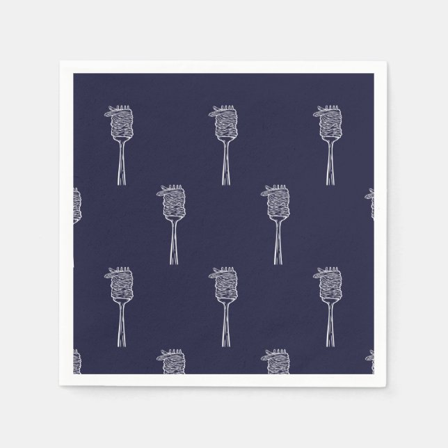 Papierhandtücher - Pasta Lover - Spaghetti Serviette (Vorderseite)