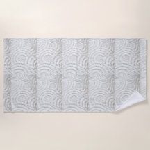 Papierhandtuchprint Imitate Papiertextur Strandtuc