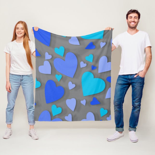 Papierherz 4 fleecedecke (Beispiel)