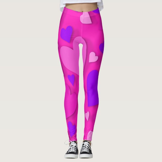 Papierherz 8 leggings (Vorderseite)