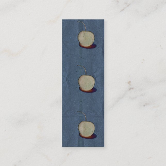 PapierkirschVisitenkarte Mini Visitenkarte (Vorderseite)