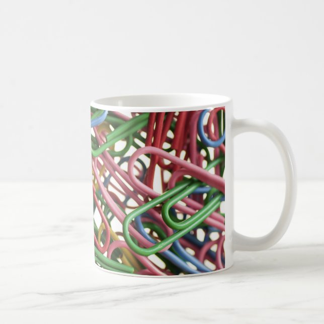 Papierklammerkaffee-Tasse Kaffeetasse (Rechts)