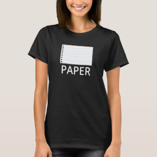 Papierkostümspanner Einfache Halloweenschere T-Shirt