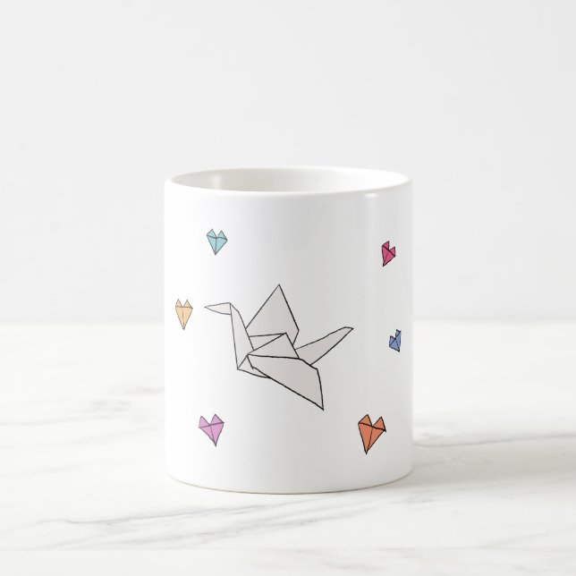 Papierkran Kaffeetasse (Mittel)