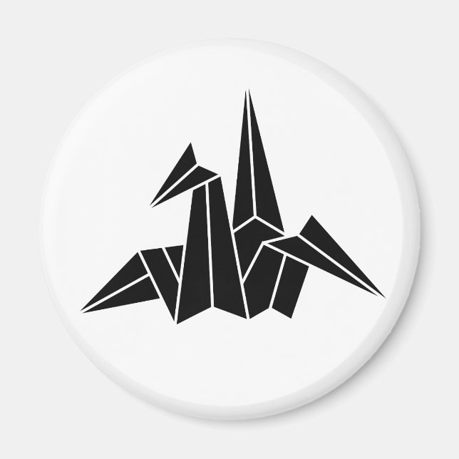 Papierkran Magnet (Vorne)