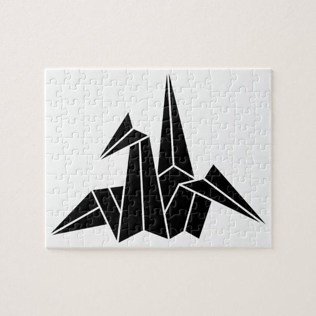 Papierkran Puzzle (Horizontal)