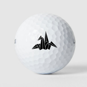 Papierkranich Golfball