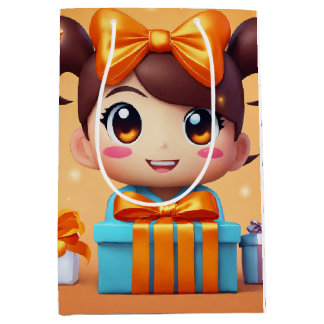 Papiermittelbeutel Mittlere Geschenktüte