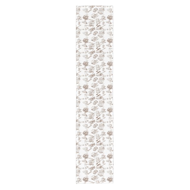 Papiermuster Kurzer Tischläufer (Vorderseite)