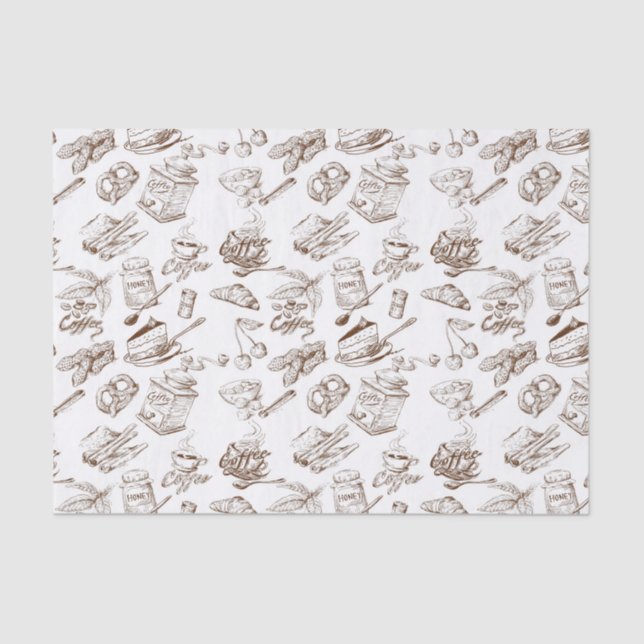 Papiermuster Seidenpapier (Vorderseite)