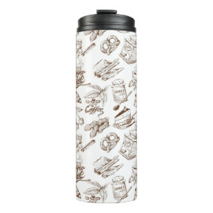 Papiermuster Thermosbecher