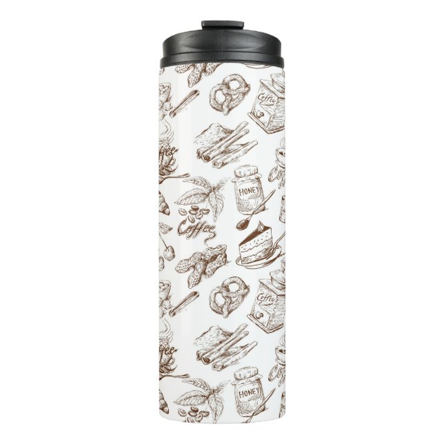 Papiermuster Thermosbecher (Vorderseite)