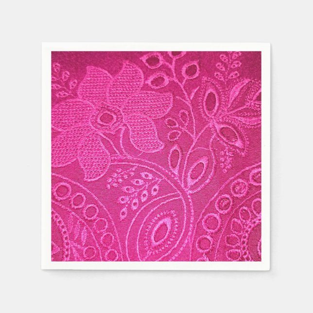 PapierNapkin Vollpapierservietten Blume napki Serviette (Vorderseite)