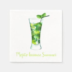 PapierNapkins, Standardcocktail Serviette