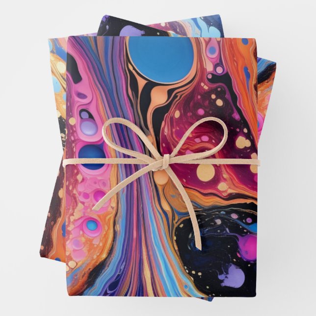 Papierpack 350: 47 geschenkpapier set (Beispiel)