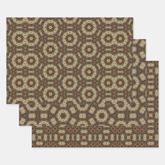 Papierpackung 6 geschenkpapier set (Set)